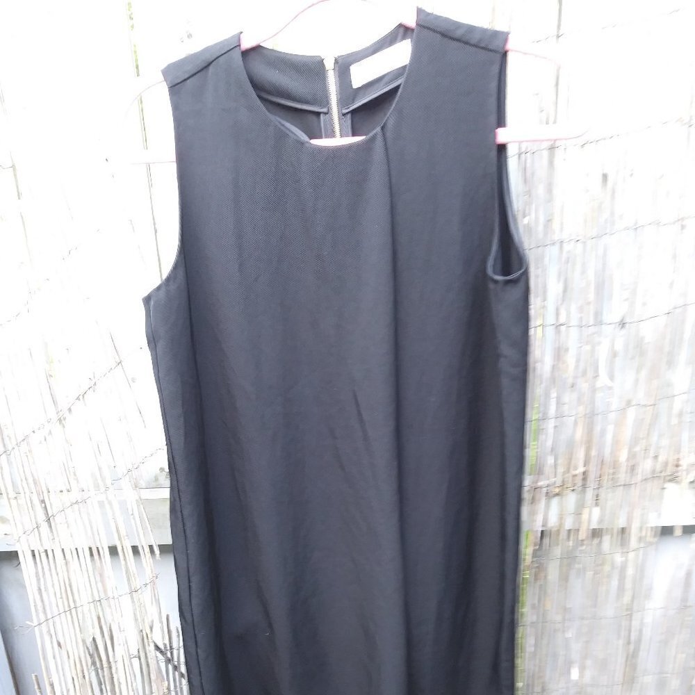 Everlane Dress Sleeveless Shift Swing Capsule Raw Edge - Women - 4 - Black